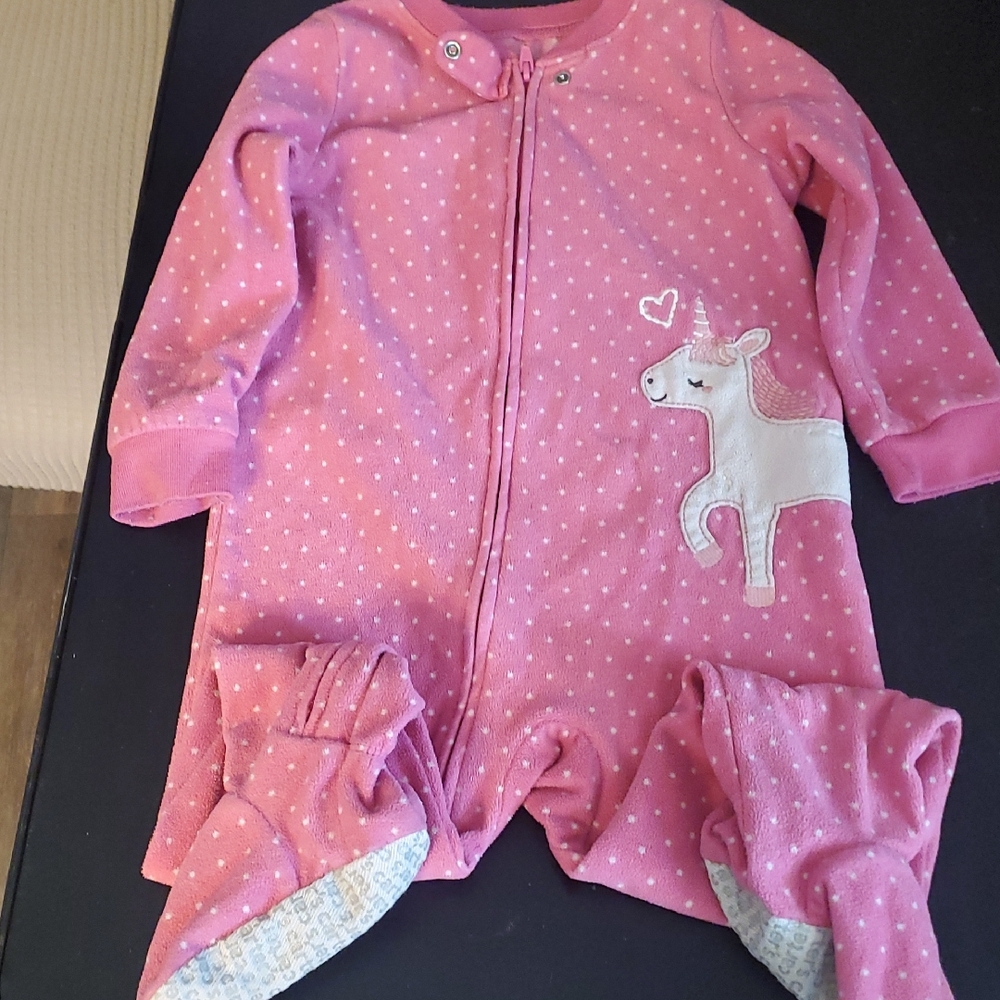 Carter's Pink Polka Dot Sleepwear